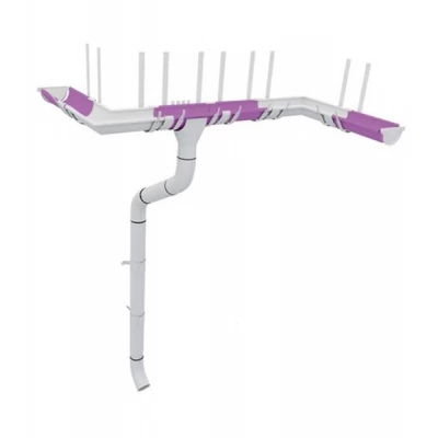 3 Jgheab/uluc (4 m/l) RAL 9003-thumb-2