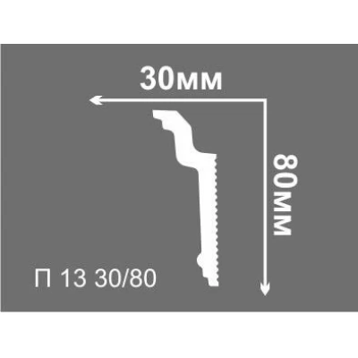 Plinta pentru tavan P 13 30x80-thumb-2