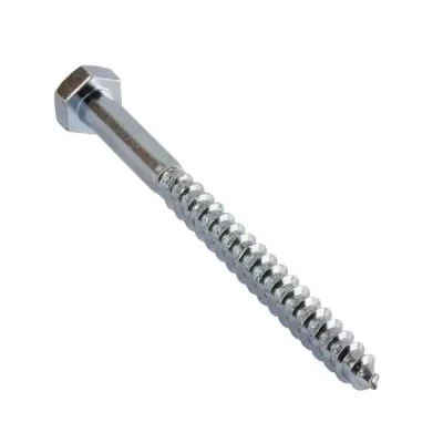 Șurub cu cap hexagonal, LIDER / 6x100 p/u lemn-thumb-2