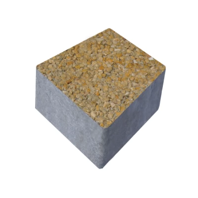 Pavaj vibropresat Oras vechi 6CM spalat galben 9.0x9.7x7.0