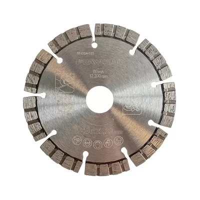 Disc diamantat segment-turbo 125x22,23мм taiere beton armat RT-DDA-125