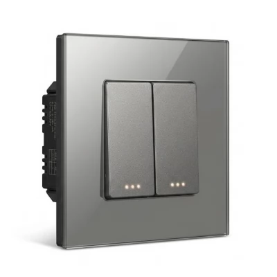 Intrerupator mecanic, GRI, CAP SCARA, 2 clape / 16A / Caligate