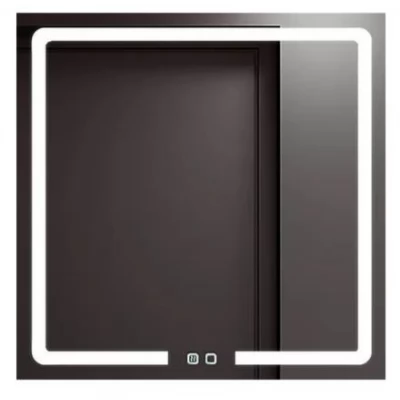 Oglindă pentru baie Bayro Prisma ortogonală 800x800 LED touch cu dezaburire
