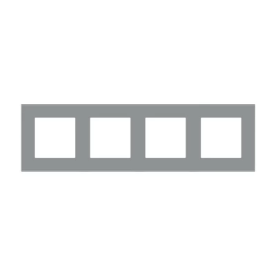 Ramă GRI cvadruplă CALIGATE din sticlă 86x299mm / Caligate-thumb-2