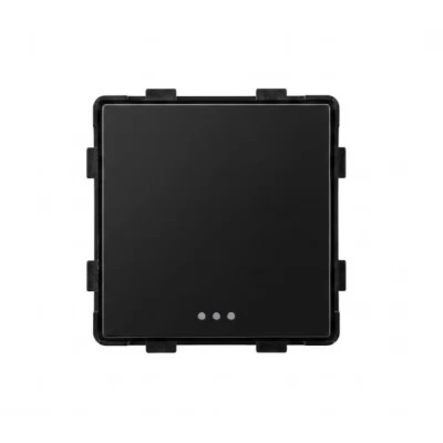 Intrerupator mecanic, NEGRU, simplu, 1 clapa / 16A / Caligate