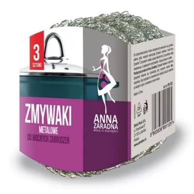 Bureti metalici pentru vase ANNA ZARADNA, 3 buc