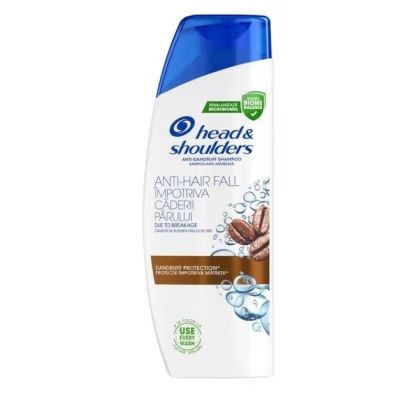 Sampon head&amp;shoulders 330ml ingrijire totala cu cafe