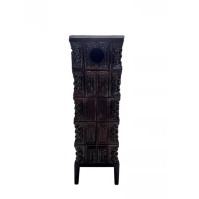 SOBA 5 Rinduri tip cizma cuptor sticla mijloc usa sticla evacuare lateral maro-thumb-4