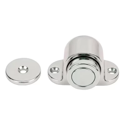 Opritor usa pentru podea cu magnet 54х32х33mm, nichel mat