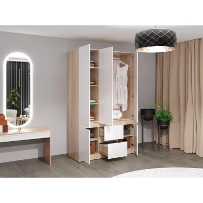 dulap-pentru-haine-bayro-harmony-1500x2200x550-cu-sertare-sonoma-thumb-3