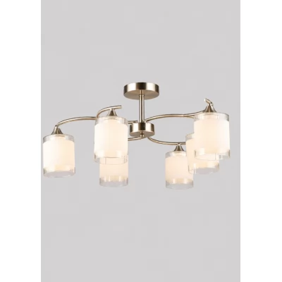 Lustra QH N7397/6 SN E27 D660*H275mm 