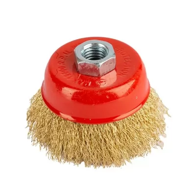 Perie cupa _75мм pentru polizor d - 125 mm 