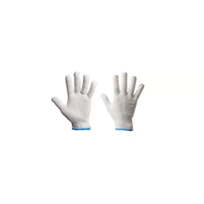 Manusi din bumbac natural albe 8"(M) 