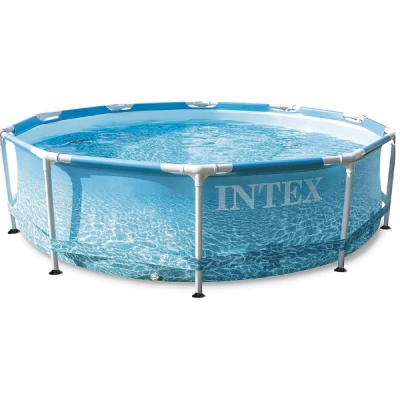 Piscină BEACHSIDE METAL FRAME 305x76cm, 4485L, cadru metalic
