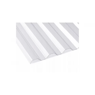 Policarbonat REGALroof Profilat L=1,06x3,0m Incolor UV (Italia)