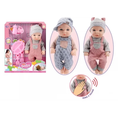 Papusa 30 cm cu functii si accesorii, BM3329-1