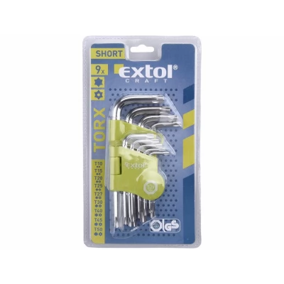 Set chei forma L, TORX, 9 buc, CRAFT-thumb-2