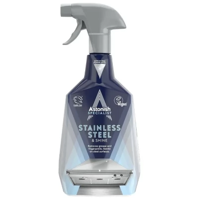 Solutie ASTONISH pentru curatarea otelului inoxidabil, 750 ml
