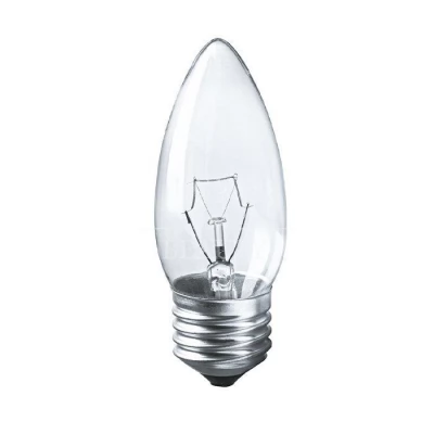 Bec incandescent 60w E27 230V candle BCL ISKRA