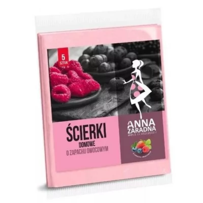 Carpe universale ANNA ZARADN, parfum de fructe, 5 buc