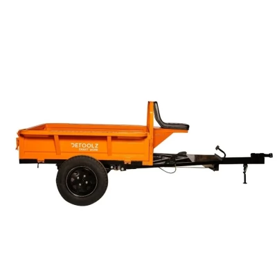 Remorca pentru motocultor Detoolz 800 (Extensie Lateral)-thumb-2