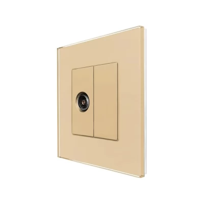 Modul GOLD, simplu 1/2 blank gol, 1/2 TV / Caligate