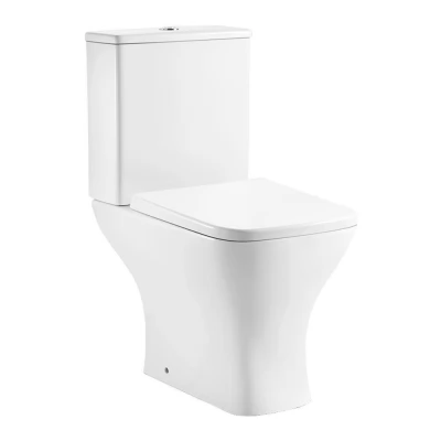 Vas WC compact Nomi Vittoria Rimless alim. infer. orizontal Soft close PP