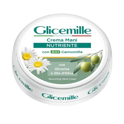 Glicemille Crema pt miini hranitoare cu Glicerina, Musetel si Ulei de Masline 100 ml (borcan)