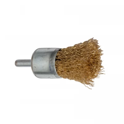 Perie de sarma 25mm, tip pensula coada 6mm -thumb-2
