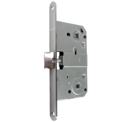 Broasca ingropata, inchizatoare metal cu fixare, 132х76х14mm, backset 50mm, interax 90mm