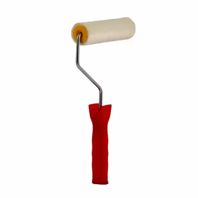 Rulou "Velur" 30x100-4mm cu maner 6x100mm-thumb-2