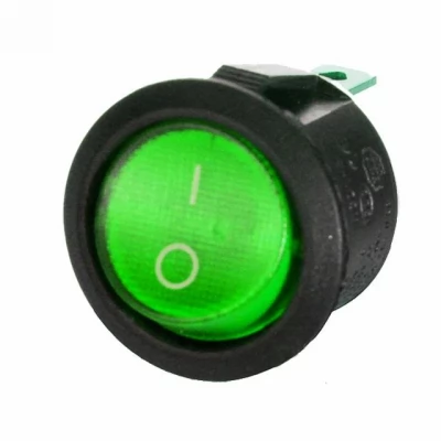 Intrerupator Mini YL 213-03 Verde Kasan