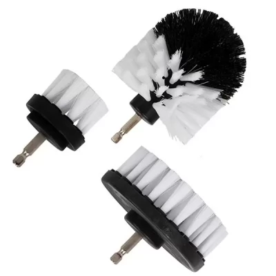 Set de perii 2"/ 3,5"/ 4" pentru masina de gaurit pentru curatare_tip moale_3buc