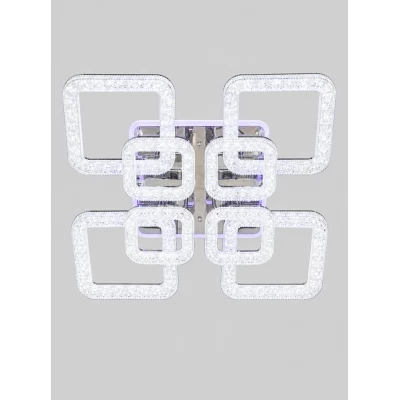 Lustra TY-P01-4+4 CH RGB 192W+28W 560*560*120mm