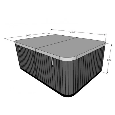 F-AP SPA Jacuzzi Cada hidromasaj cu 3 locuri Alexandria-thumb-4