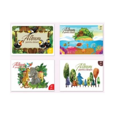 PROSTAND Album p/u desen cu clama A4 20 foi PR-A4-20 /12 